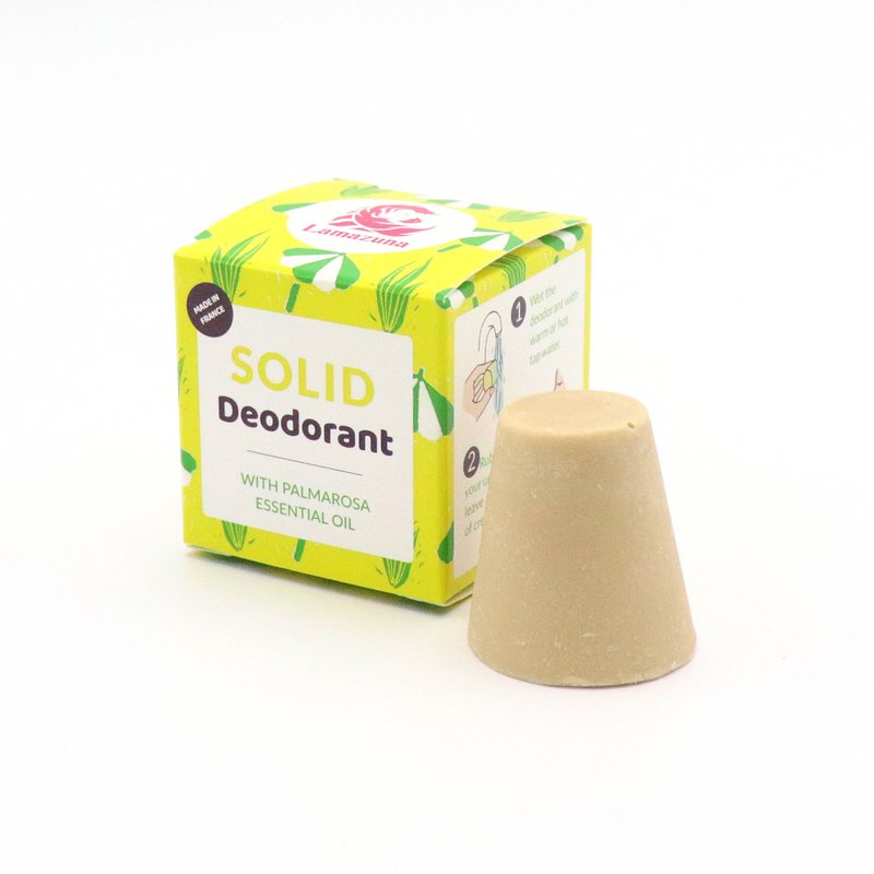 Palmarosa solid deodorant