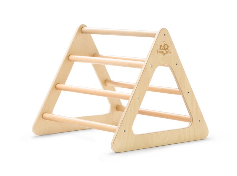Triangle en bois Kinderfeets / Aire de jeux triangulaire / Triangle d'escalade - Petit