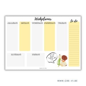Week planner