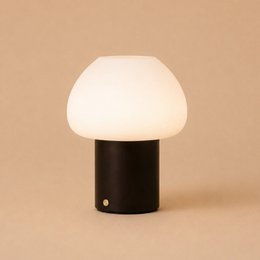 Lampada Fynn in legno marrone scuro
