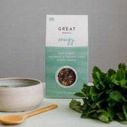 GR'EAT granola ENERGY 300g ORGANIC GLUTEN FREE