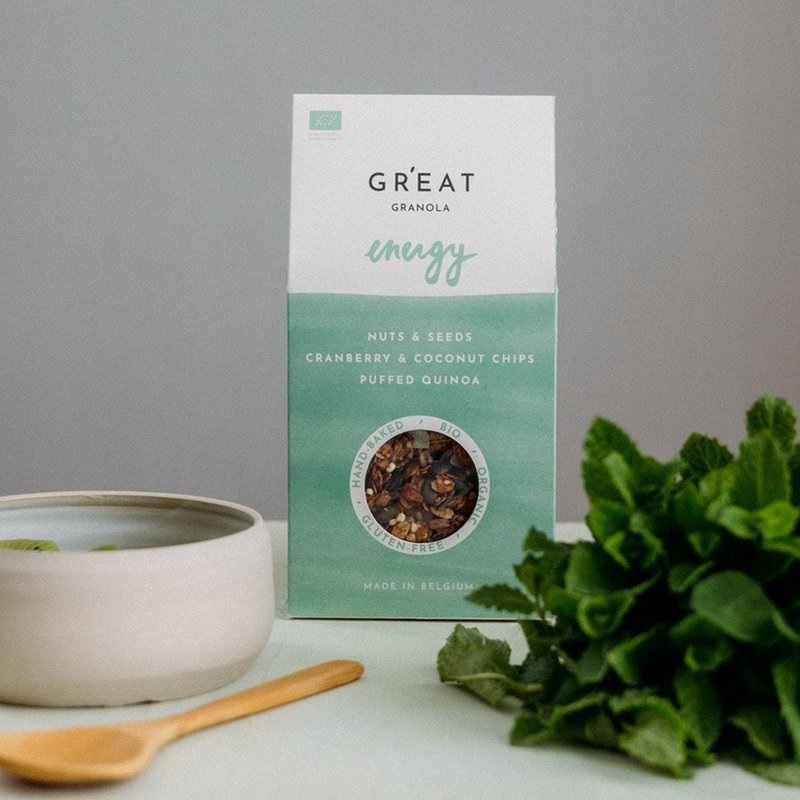 GR'EAT granola ENERGY 300g ORGANIC GLUTEN FREE