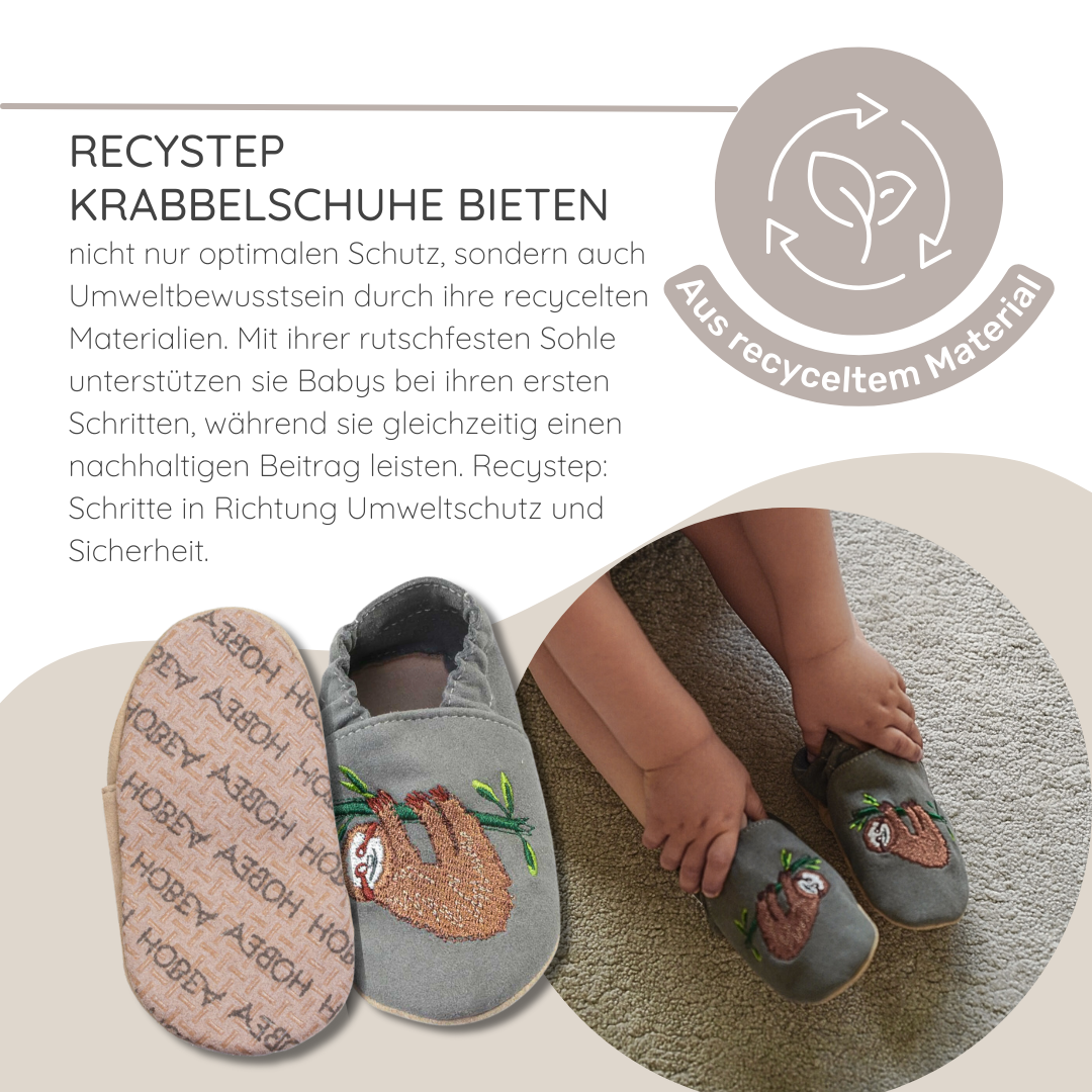 Scarpe per bambini RecyStep camion beige
