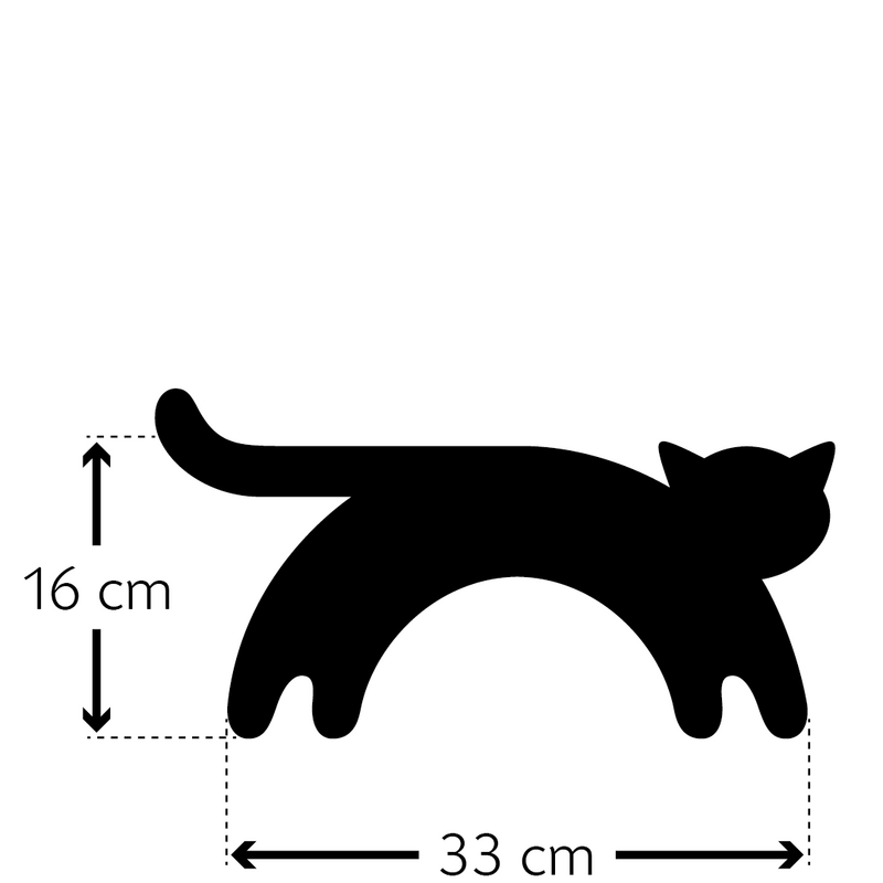 Bio-Körnerkissen für die Mikrowelle, Wärmekissen für Schulter & Nacken, Katze Minina