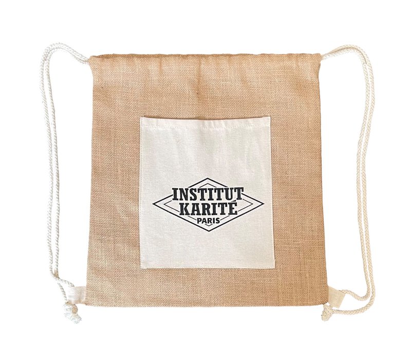 Rygtaske i jute