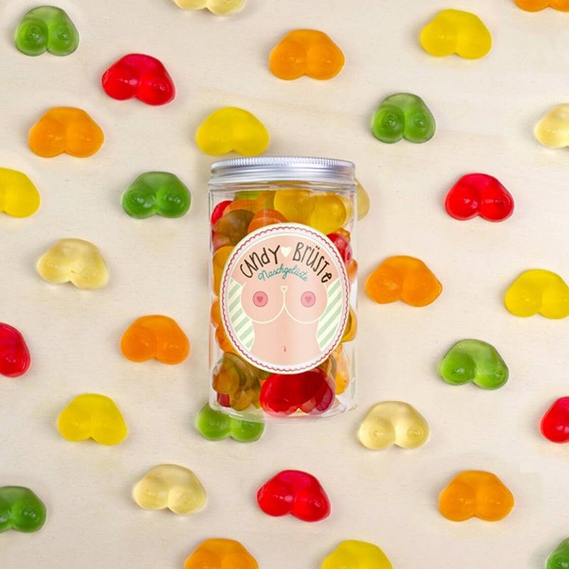 Candy Breasts snack box M fruit gum gift box for JGA