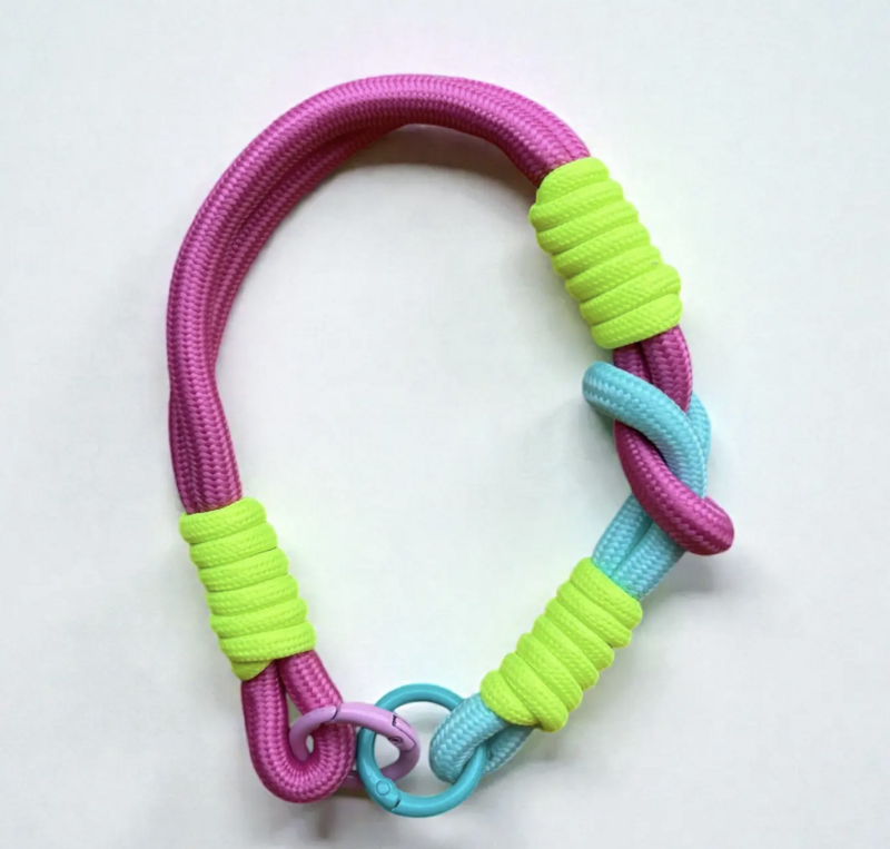 Keychain - Cell Phone Strap - Purple - Green MESSE