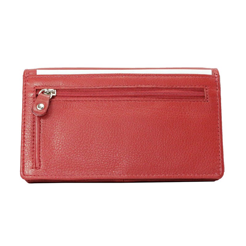 Cartera Mujer Piel Vaqueta - RFID Antideslizante - Cartera Mujer Ideal