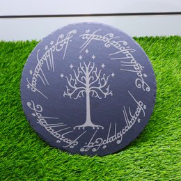 Premium Gondor Tree Slate serwingowa, wystrój kuchni, Władca Pierścieni Tolkien House Earming