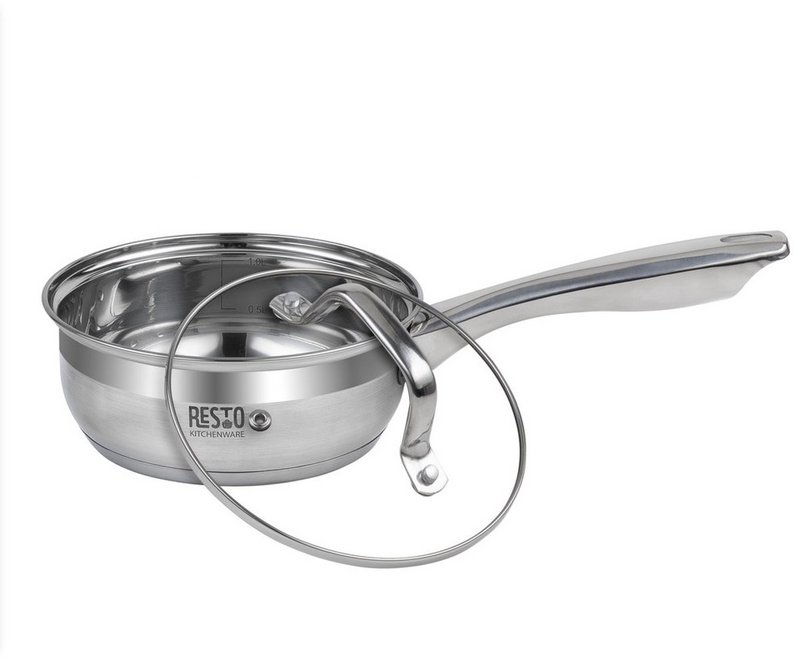 RESTO 92001 Casserole Libra - 1,4 Litre - Ronde Ø16 - Inox - Induction