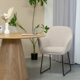Neve eetstoelen [set van 2] [boucle]