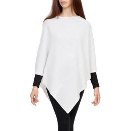 LOVELY - Poncho carré classique en pur cachemire