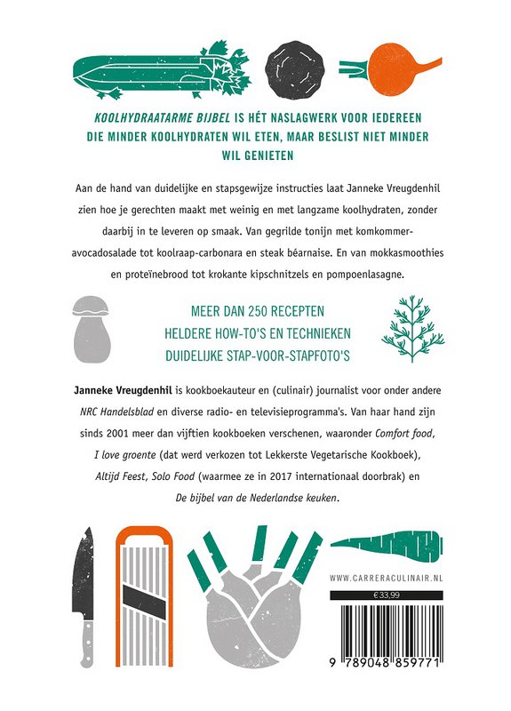 Janneke Vreugdenhil - Low carbohydrate bible