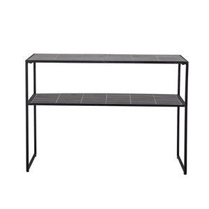 June Console Table, Black, Stone