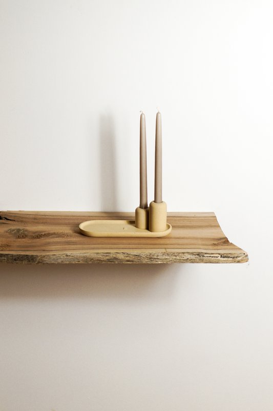 Beige tray
