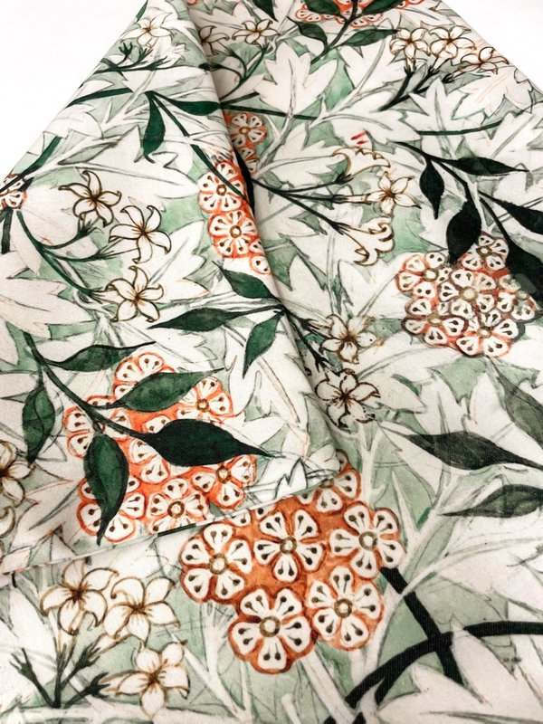 Jasmine blomsterpudebetræk med William Morris designmønster | WIM009