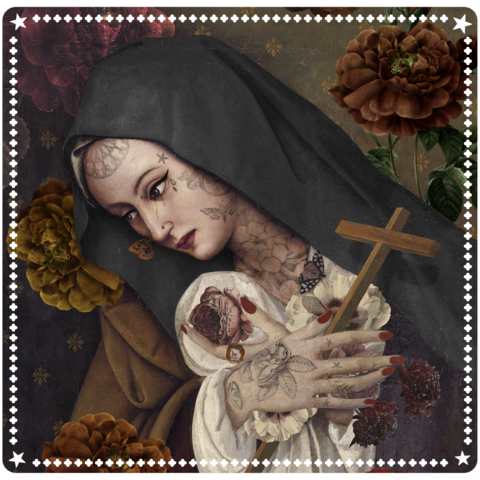 Heilige Thérèse-Zeichenmatte