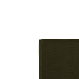Moss green knitted pocket square
