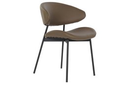 PU-METALLSTUHL 57X57X77 KAMEL MB180375