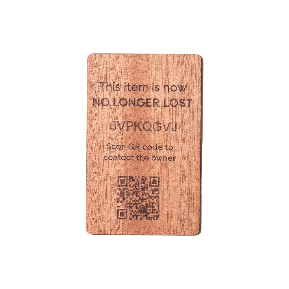 Brieftasche aus Sapeli-Mahagoni-Holz