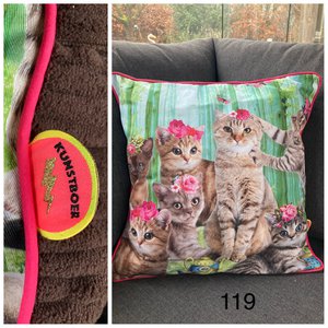 Cushion cover - Cat party