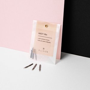 Set of 3 Brause 66EF Nibs