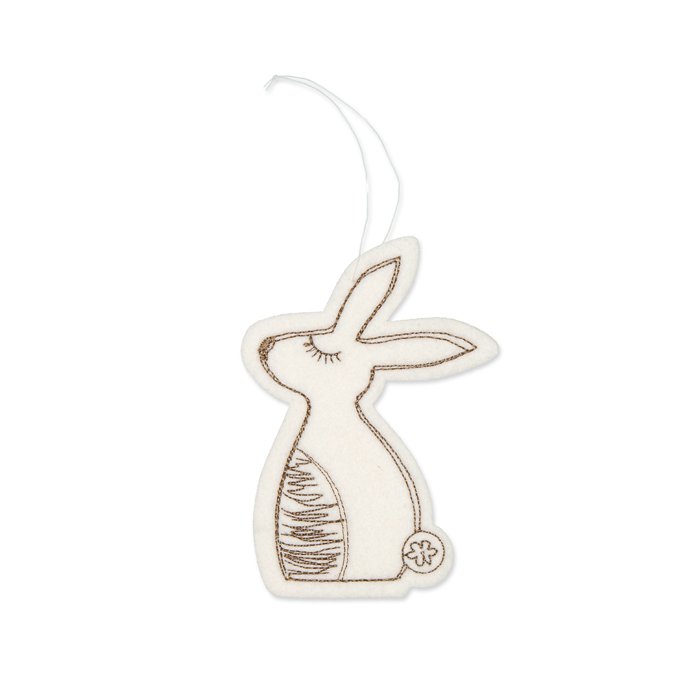 Cintre en feutre "Lapin" 6 sets x 3 pcs