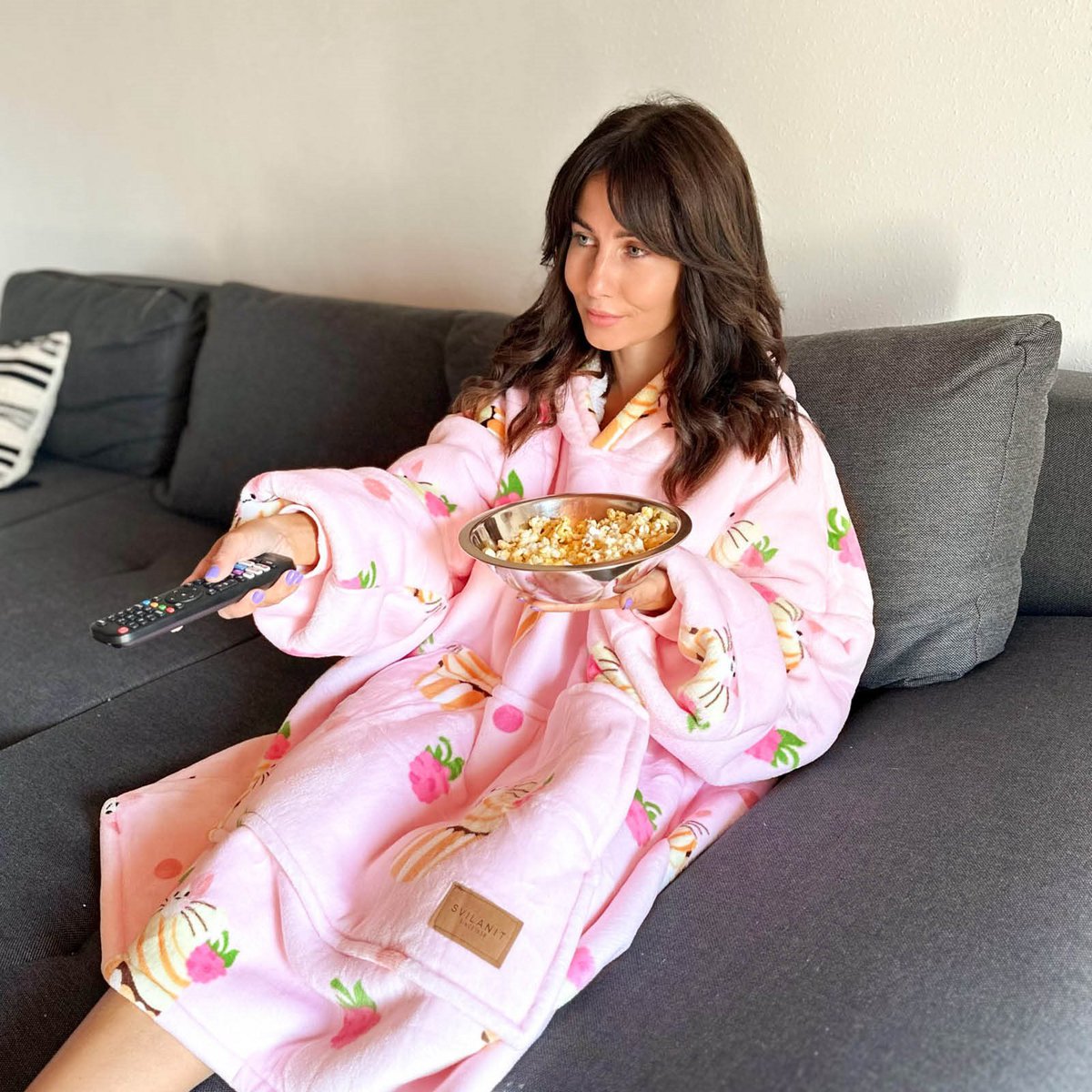 Vitapur - Hoodie blanket + socks - Cupcake