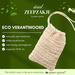 grøngås Sisal Zeepzakje
