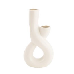 Porcelanowy Wazon I Biały