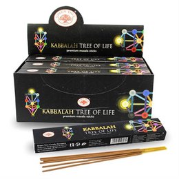 Green Tree Kabbalah Tree of Life handgerollte natürliche Räucherstäbchen