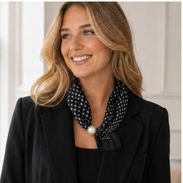 HS Pearl Scarf Dot Print - Multiple Colors