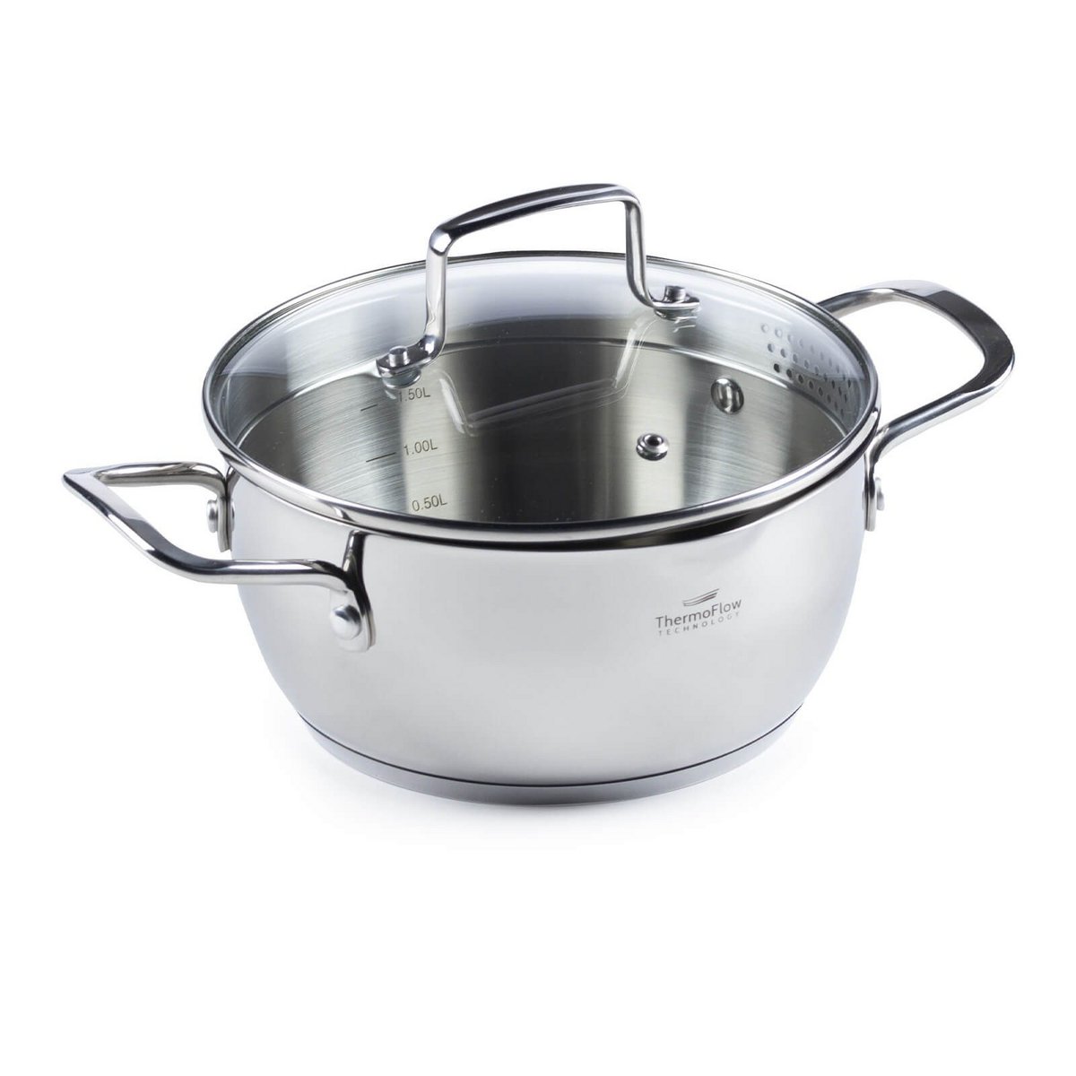 Pour & Cook Casserole with glass lid - 24x17 cm