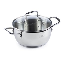Zapiekanka Pour & Cook ze szklaną pokrywą - 24x17 cm