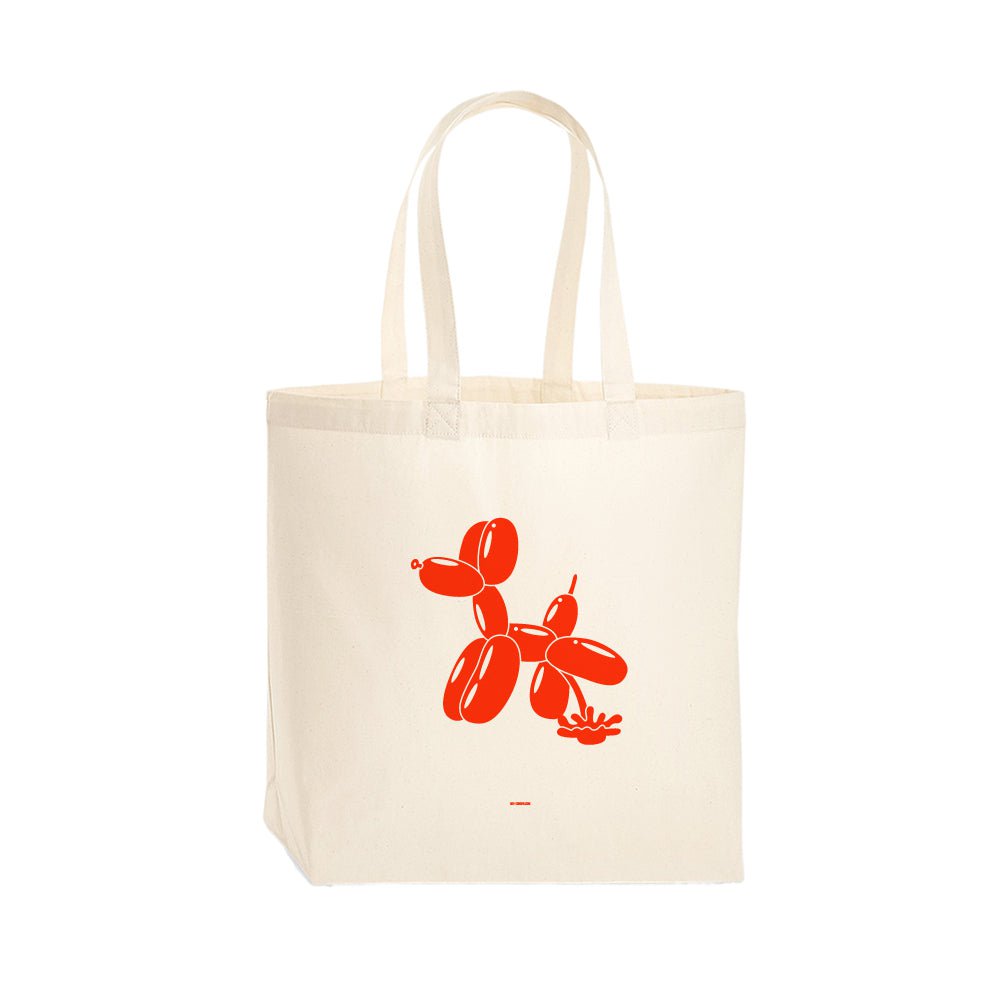 Sac en coton - Chien ballon pipi