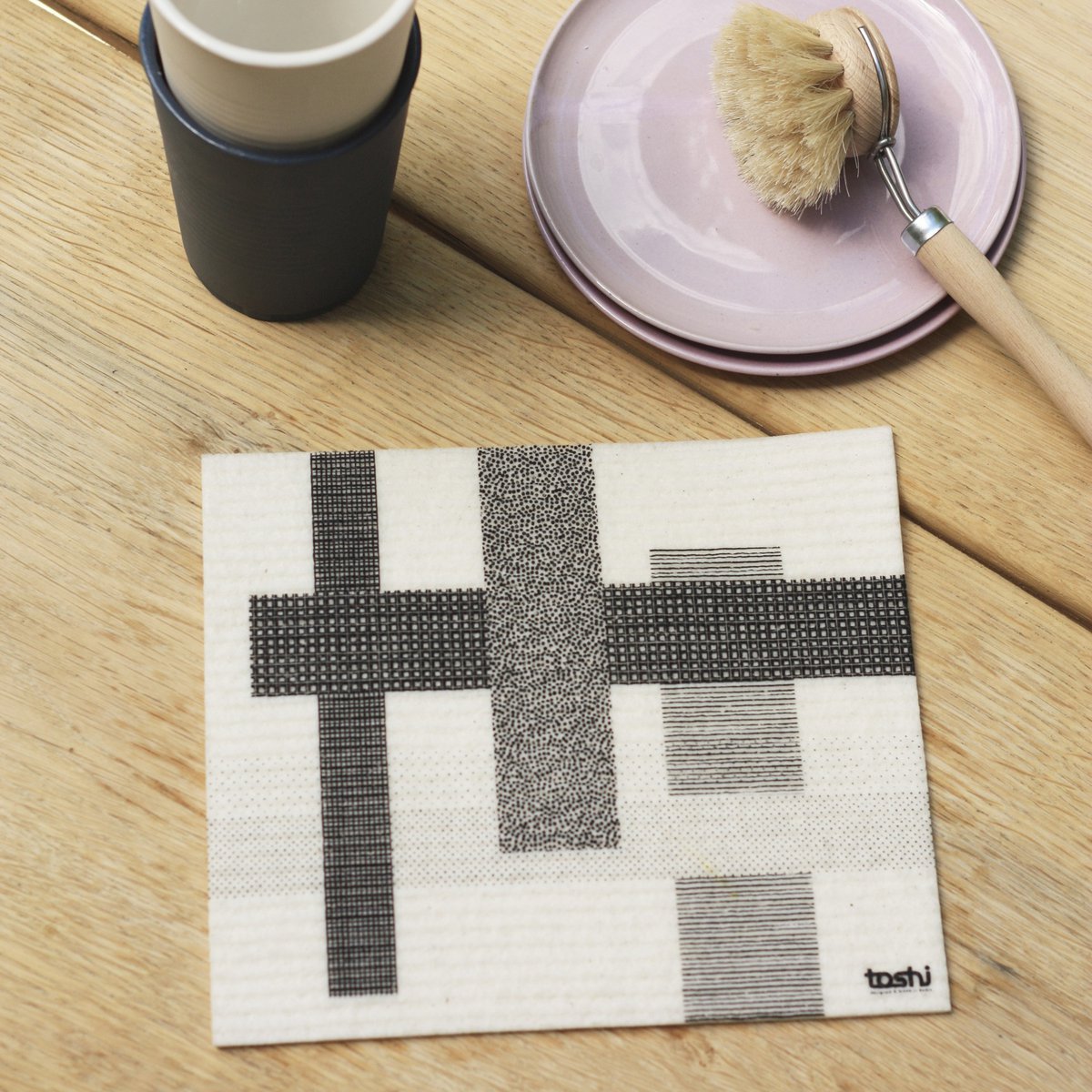 Sponge cloth furbi: 5 rectangles