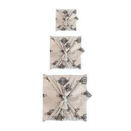 Furoshiki-Geschenkpapier „Wünsche dir etwas“ – Geschenkpapier aus Stoff