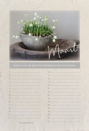 birthday calendar rural living