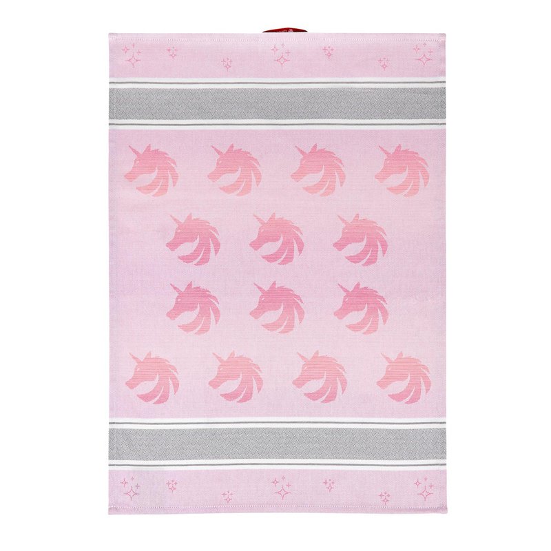 Küchentuch Einhorn Rosa Baumwolle (3 Stück)