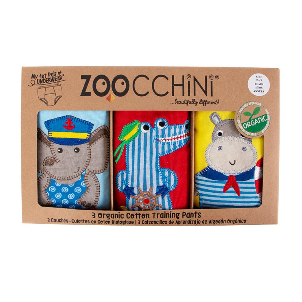 Zoocchini oefenbroekjes niño Maritime Mates 3-4Y