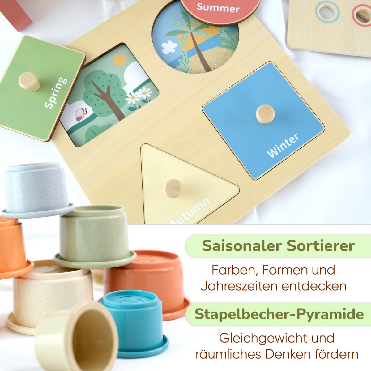 BusyKids Montessoriset voor kinderen van 12 tot 18 maanden