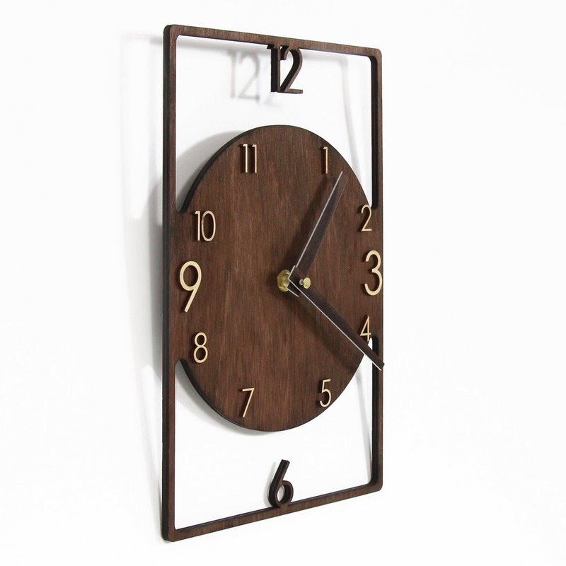 Orologio da parete, orologio da parete in legno