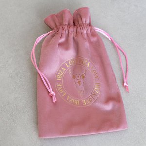 Kado zakje velvet rosé
