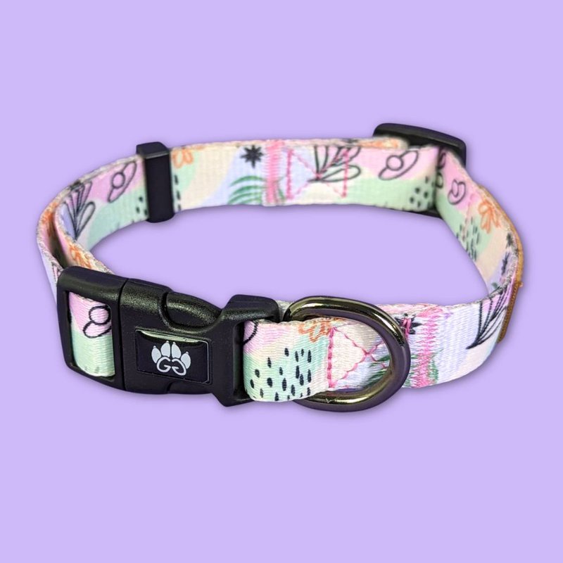 Pastel dog collar