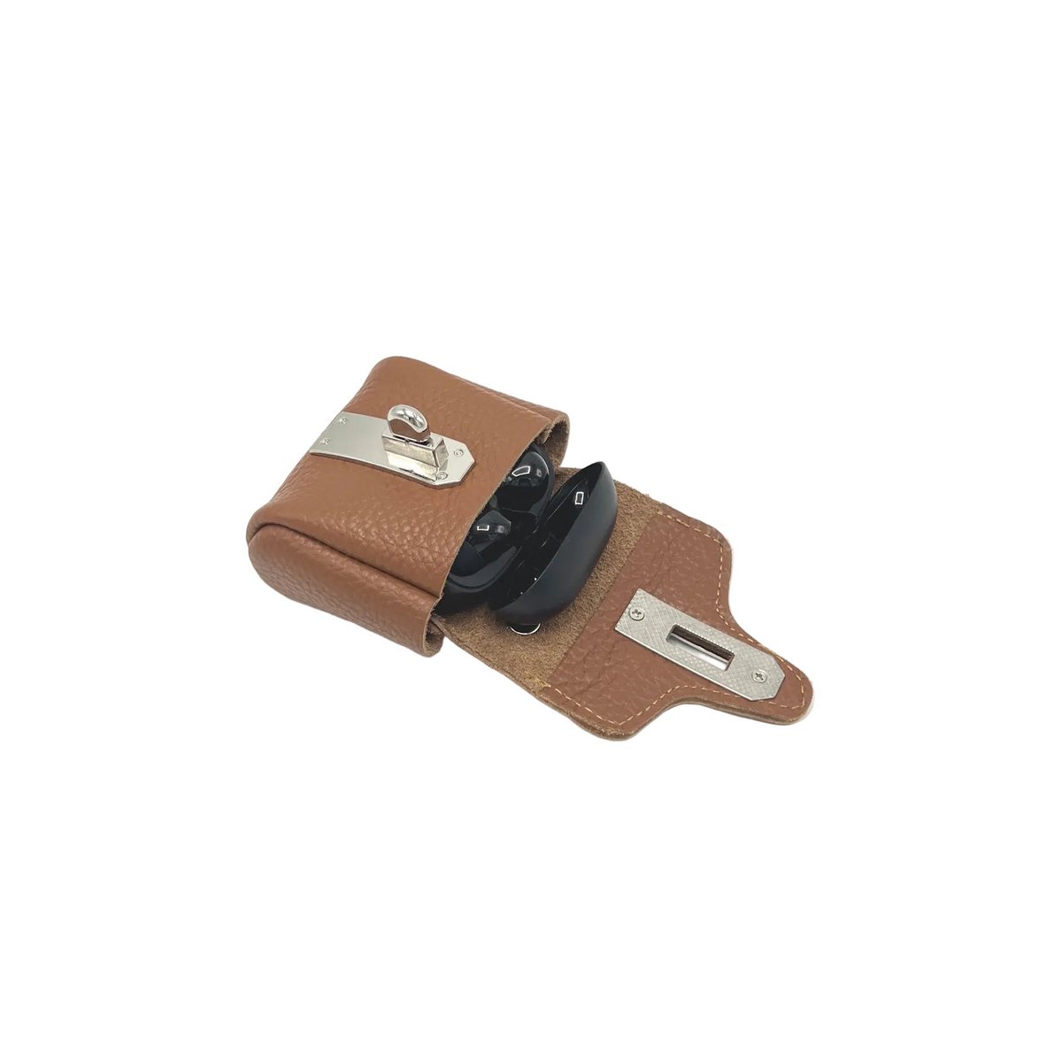 AirPods-Halter aus echtem Leder, Art.-Nr. PO05