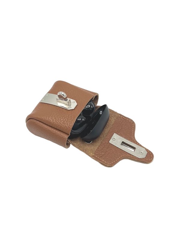 Echt lederen AirPods-houder, art.nr. PO05