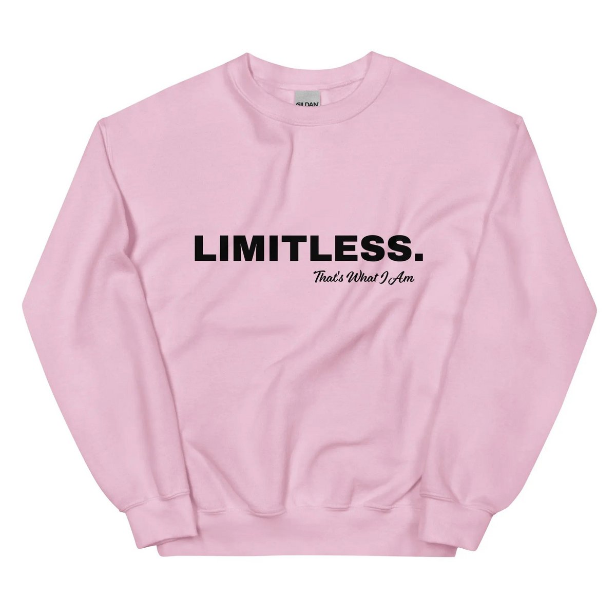 Ubegrænset unisex sweatshirt