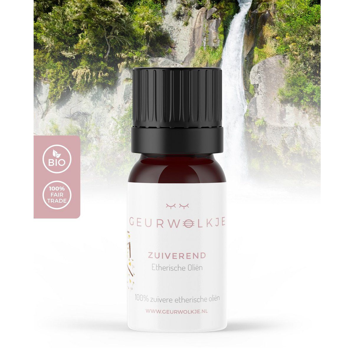 Zuiverend - Geurwolkje® Blend - 100% Etherische Olie - 5 ML - Adviesprijs €9,95