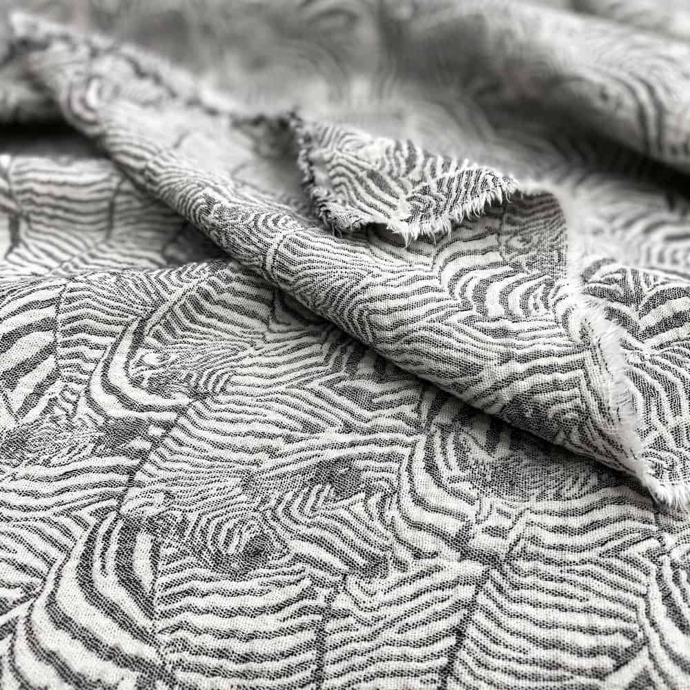 Kimono-badjas van katoengaas
