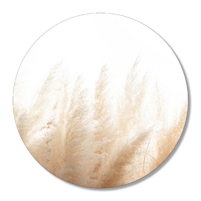 Wall circle - Pampas grass 20 cm